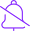 Muted Notification bell