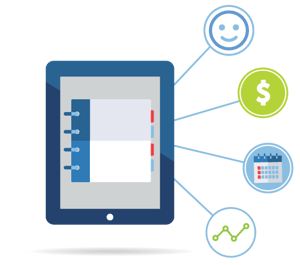 Smart Scheduling & Payroll Icon Smart Scheduling & Payroll Icon