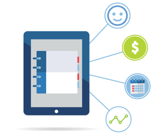 Smart Scheduling & Payroll Icon